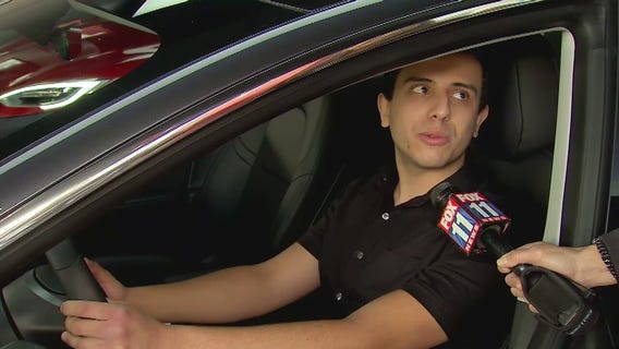 Model 3 goes on display at Tesla?s Century City showroom