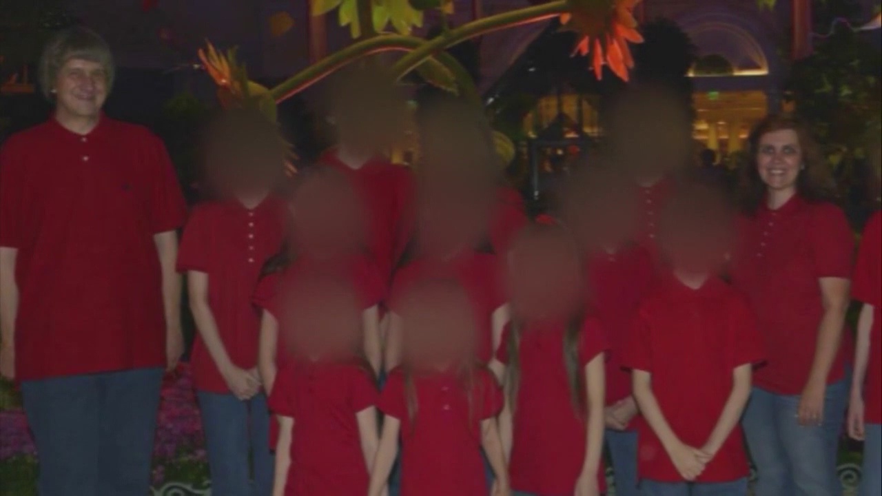 12 children found chained and starving in Perris home, parents arrested