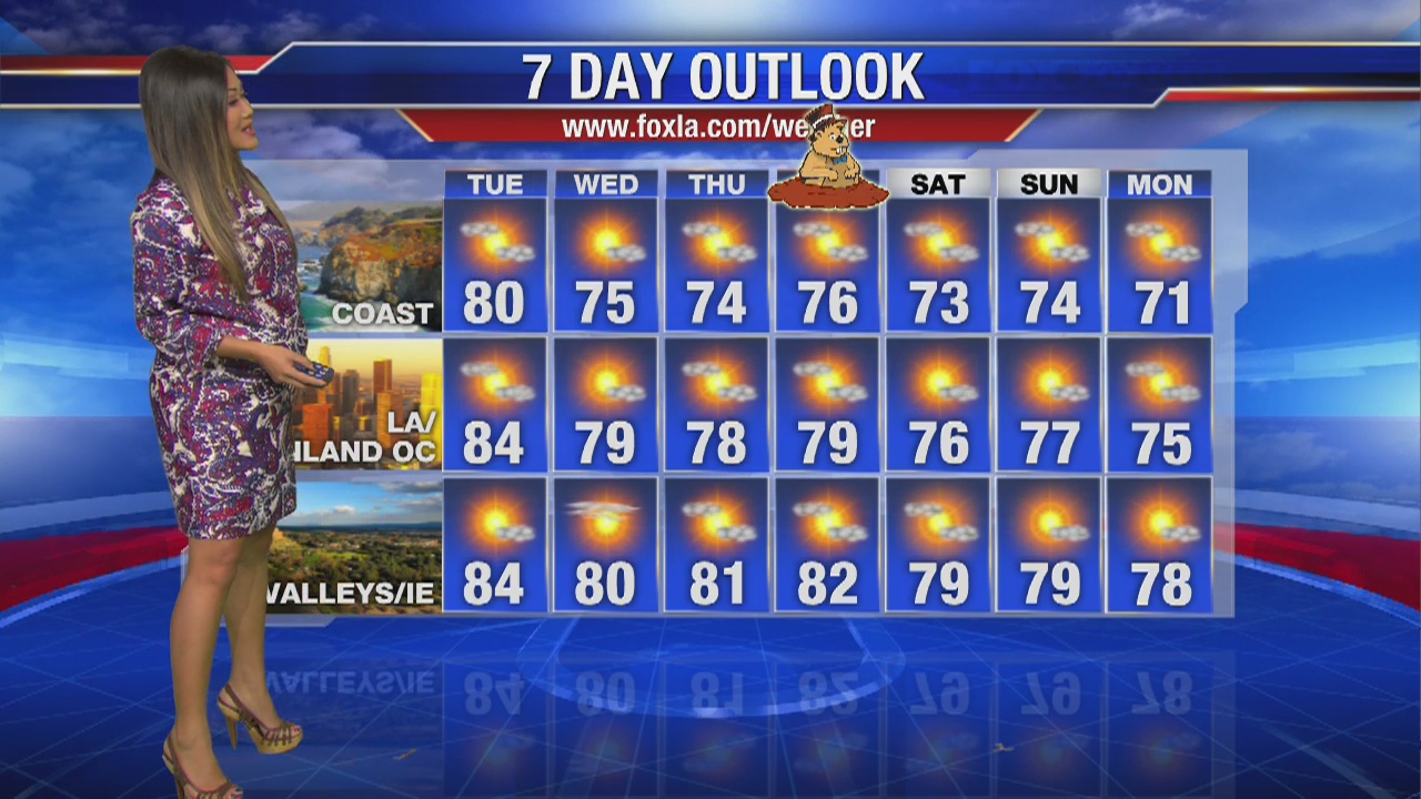 Tuesday morning weather forecast