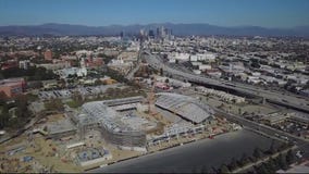Banc of California Stadium: LA Football Club's new stadium nears completion