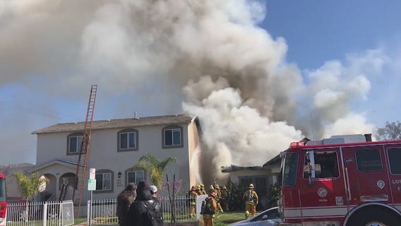 Squatters in burned home