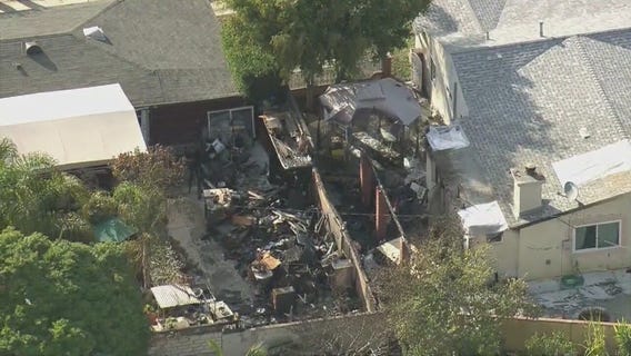 House hit by lightning in Whittier