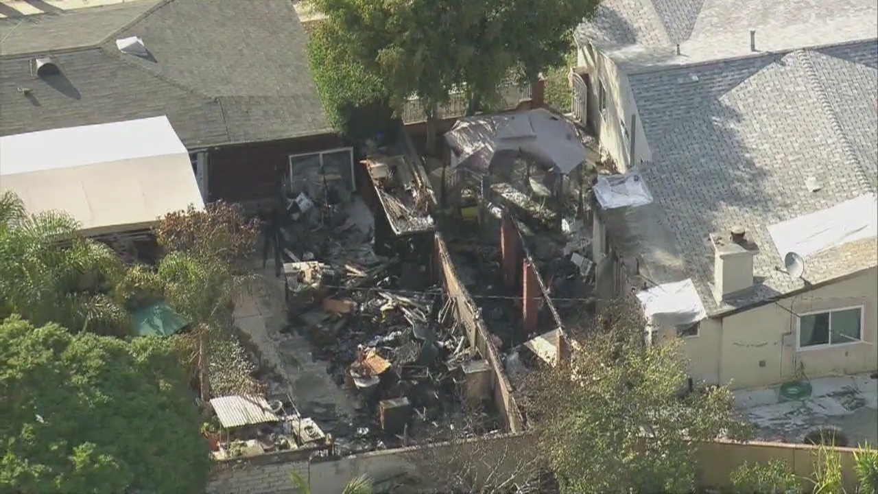 House hit by lightning in Whittier