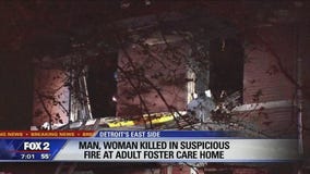 2 dead in suspicious fire at adult foster care home