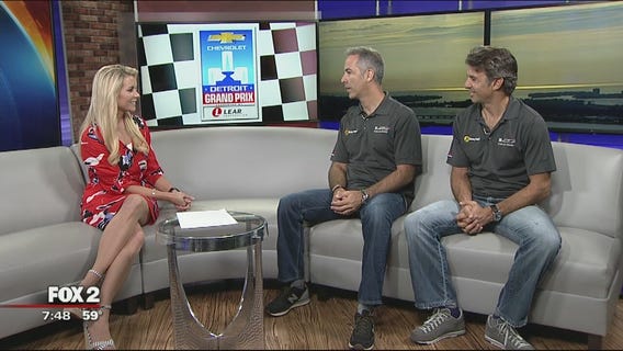 Christian Fittipaldi and Joao Barbosa at Chevrolet Detroit Belle Isle Grand Prix