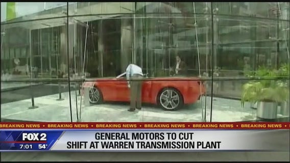 General Motors to cut shift at Warren Transmission Plant