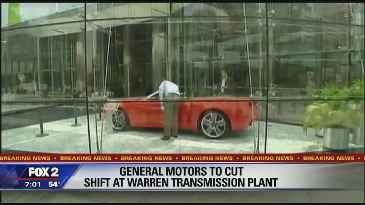 General Motors to cut shift at Warren Transmission Plant