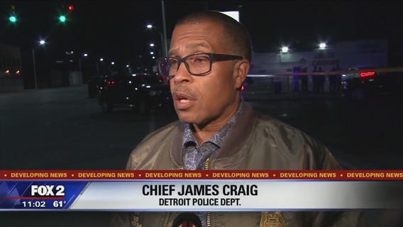 Detroit officer injured in botched robbery shootout is 6 months out of the academy