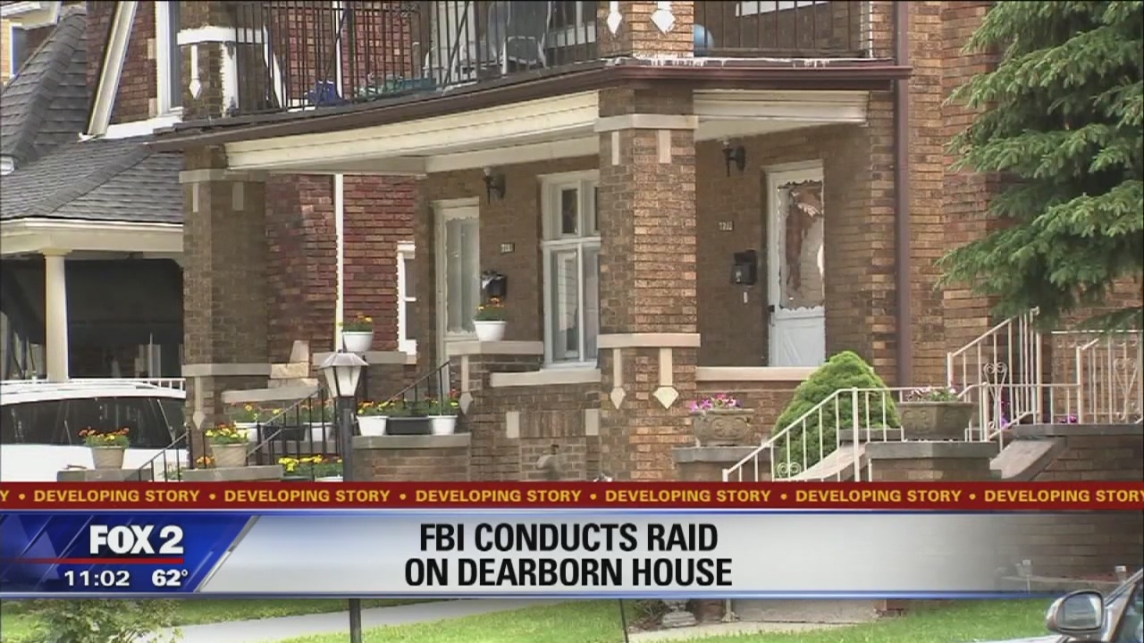 FBI raids house in Dearborn