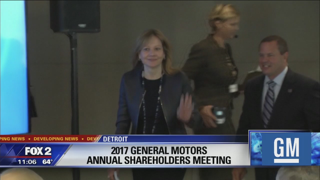 GM shareholders reject proposal to split stock in 2