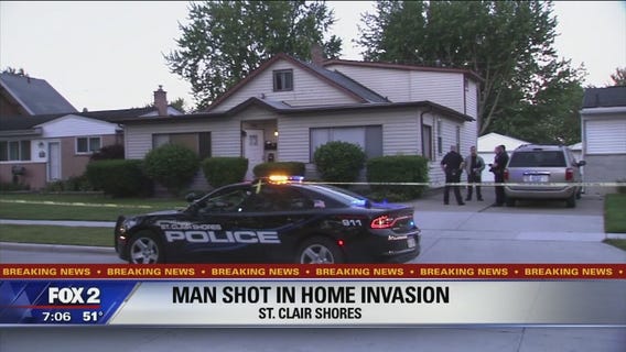 21-year-old shot during home invasion in St. Clair Shores