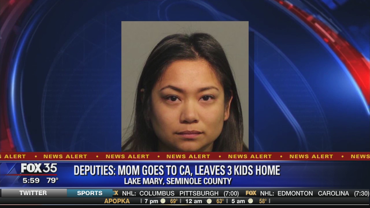 Deputies say Florida mom left kids home while traveling | FOX 35 Orlando
