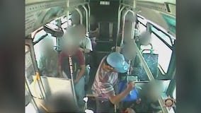 Search for man who stabbed bus passenger in East LA