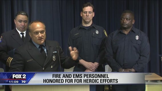 Fire and EMS personnel honored for heroic efforts