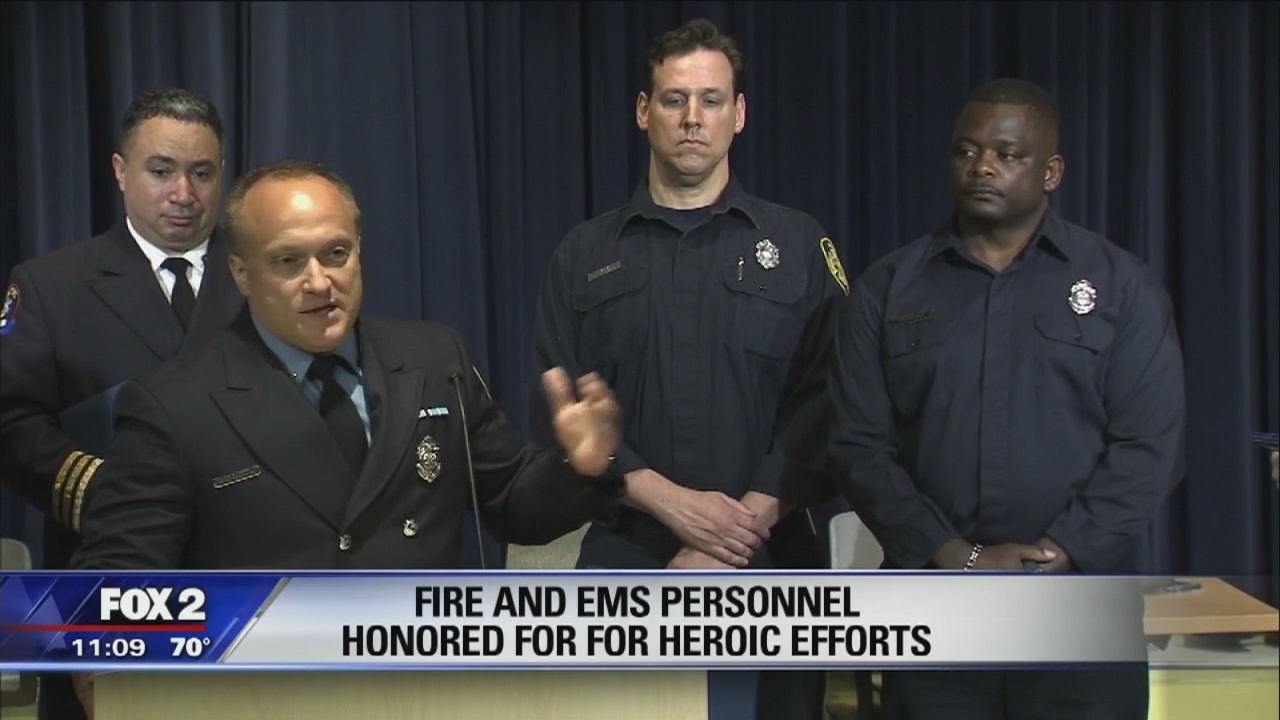 Fire and EMS personnel honored for heroic efforts