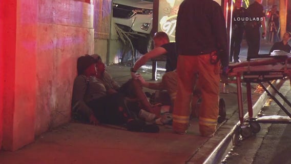 Driver arrested after pedestrians injured in Downtown Los Angeles