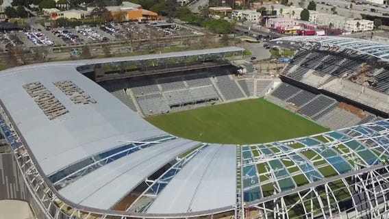 LA Football Club makes its home debut