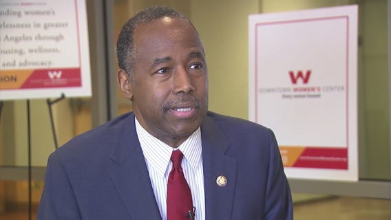 HUD Secretary Ben Carson visits LA's Skid Row