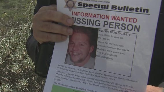 Cold case search for missing man in Duarte