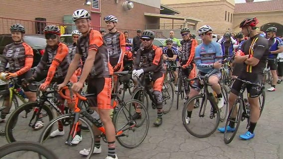Local law enforcement make cross-country bike ride in honor of those killed in line of duty