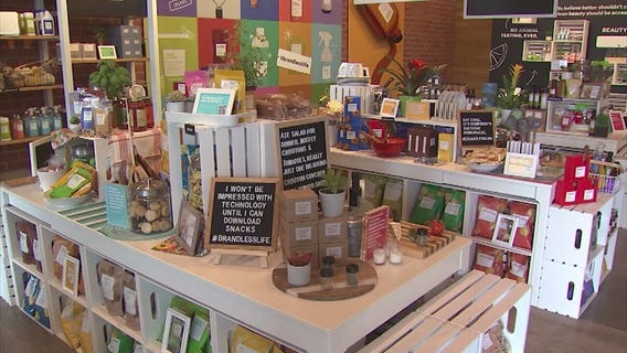 'Brandless' pop-up in West Hollywood sells e-commerce home and beauty needs for $3