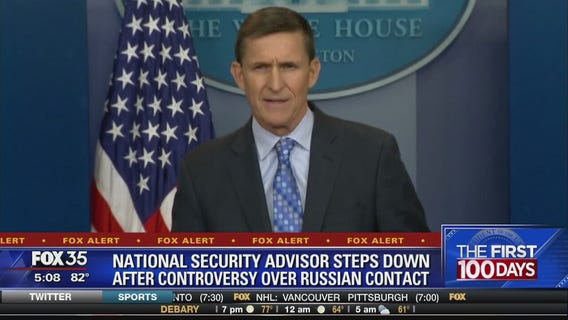 Trump national security adviser steps down