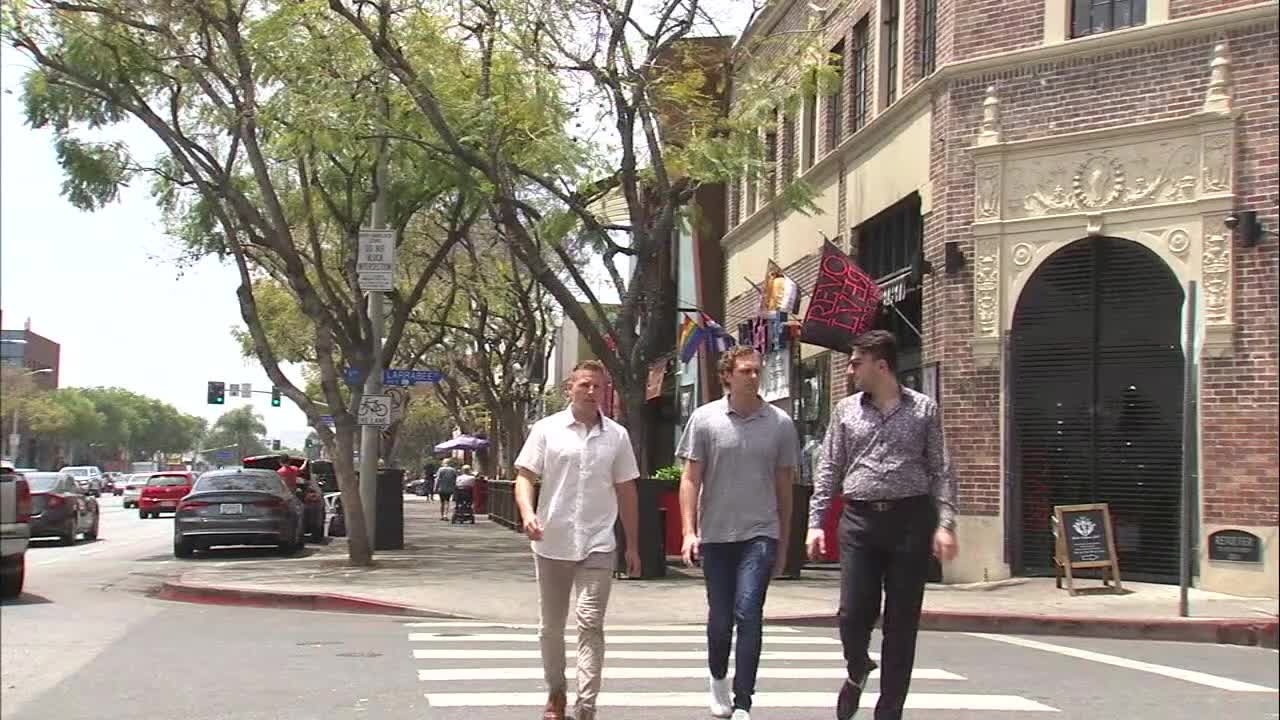 West Hollywood brawl caught on video