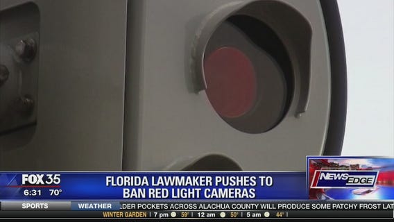 Florida lawmaker wants to ban red light cameras