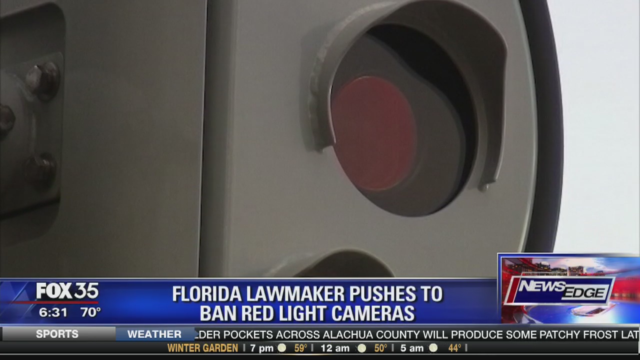 Florida lawmaker wants to ban red light cameras