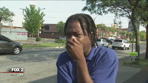 Detroit man describes scene as woman is apparently abducted in broad daylight