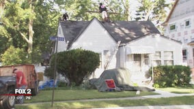 Berkley teacher gifted new roof to repair home