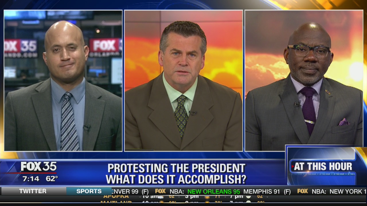 Protesting the President: What does it accomplish?