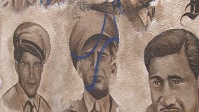 Charges expected in vandalism of Santa Ana veterans mural, DA's office says