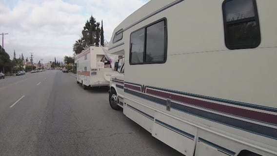 Homeless trailer homes problem