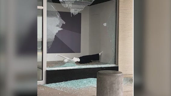 Police investigate a series of high-end smash & grab burglaries