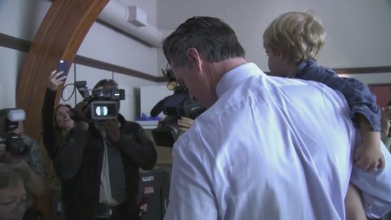 Gavin Newsom casts ballot in San Francisco