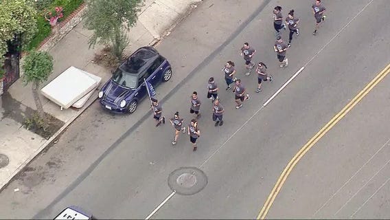 Local law enforcement participate in Torch Run for Special Olympics
