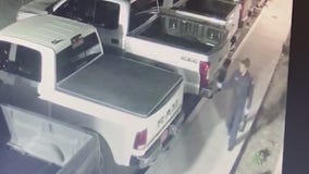 Vehicles sprayed with acid in Fontana