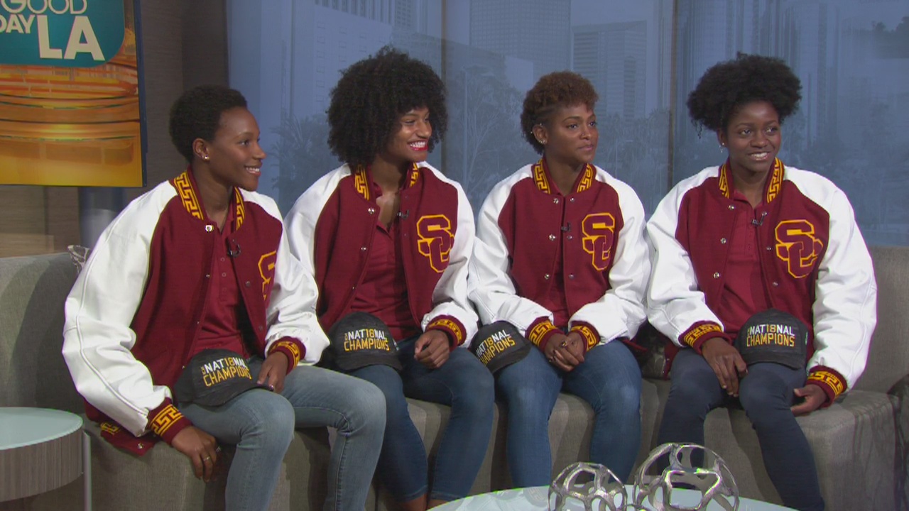 USC women?s 4?400 relay team discusses incredible comback to win NCAA championship
