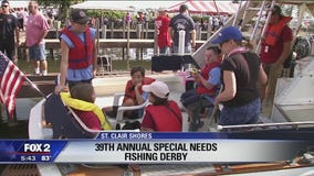 39th annual Special Needs Fishing Derby in St. Clair Shores