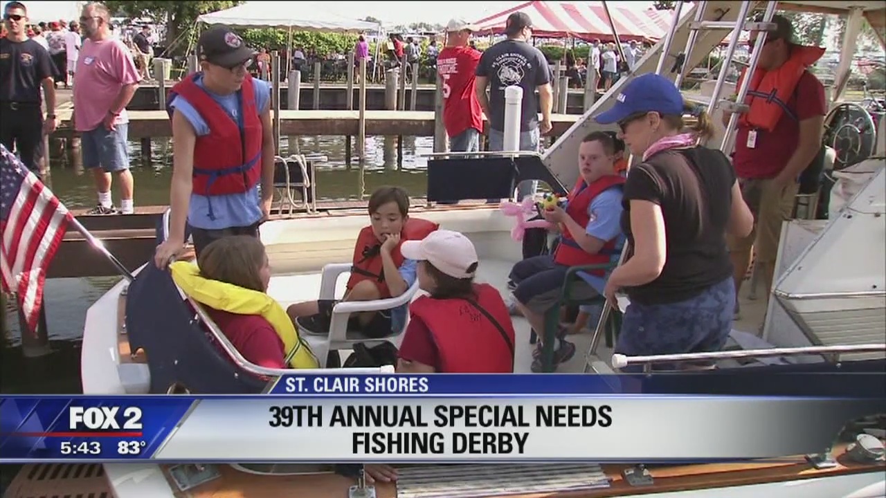 39th annual Special Needs Fishing Derby in St. Clair Shores
