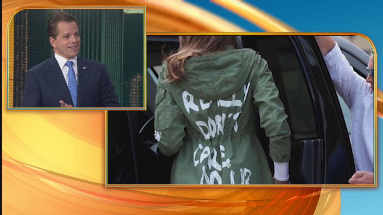 Anthony Scaramucci on Melania Trump's jacket: 'The person she?s messaging to, got the message'