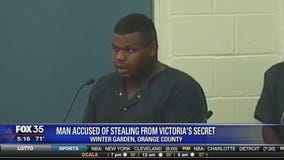 Man accused of stealing from Victoria's Secret