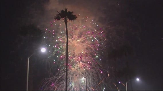 Huntington Beach fireworks
