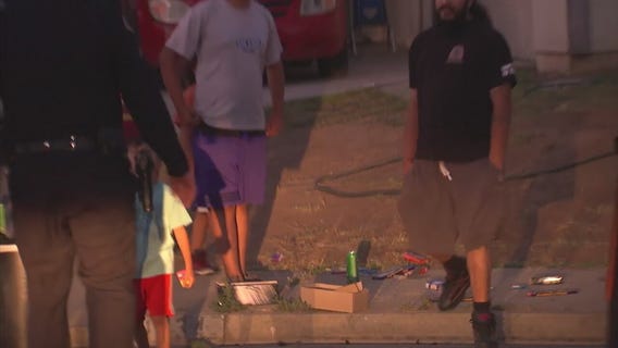 Illegal fireworks ride along with Pomona police