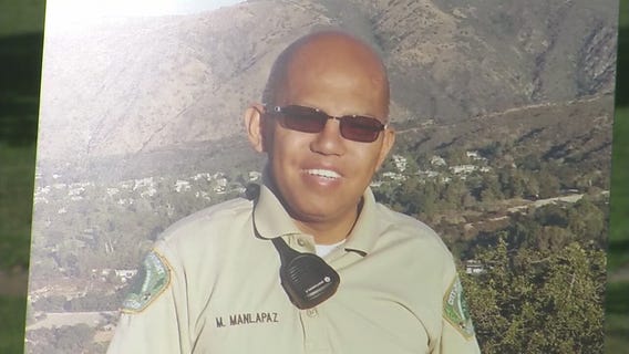Vigil for Cal Poly Pomona campus police officer