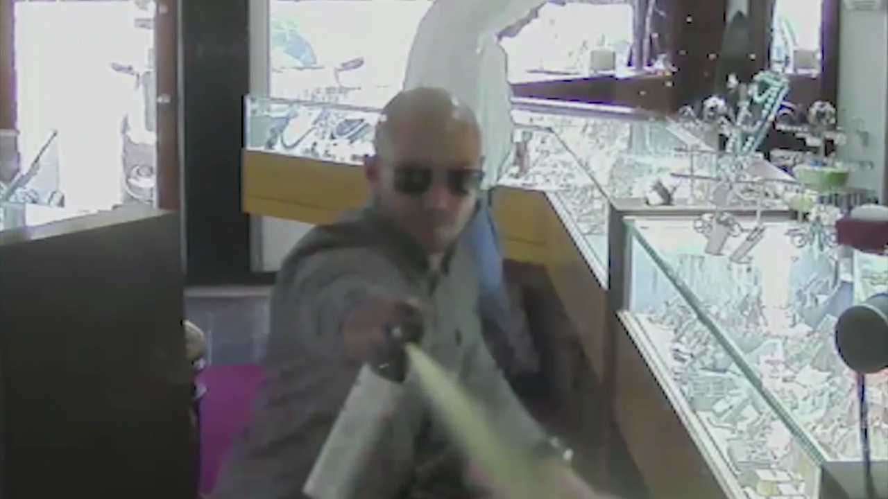 Police release surveillance video of Studio City jewelry store robbery