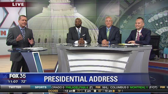 FOX 35 Power Panel analysis of Trump address