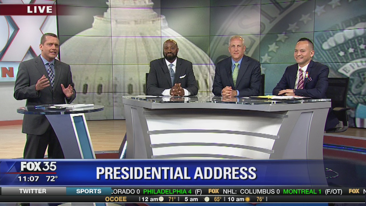 FOX 35 Power Panel analysis of Trump address