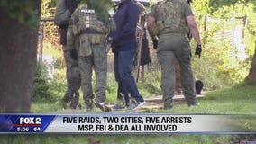 MSP raids 5 locations in Detroit, Taylor related to 3 homicides